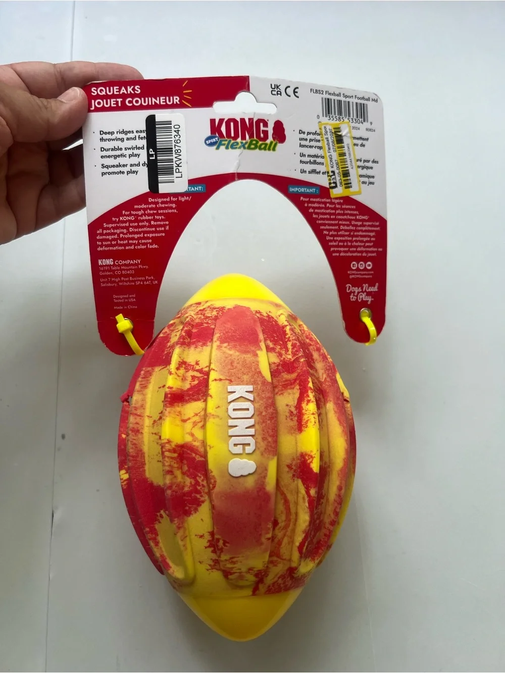 Kong flexball sport
